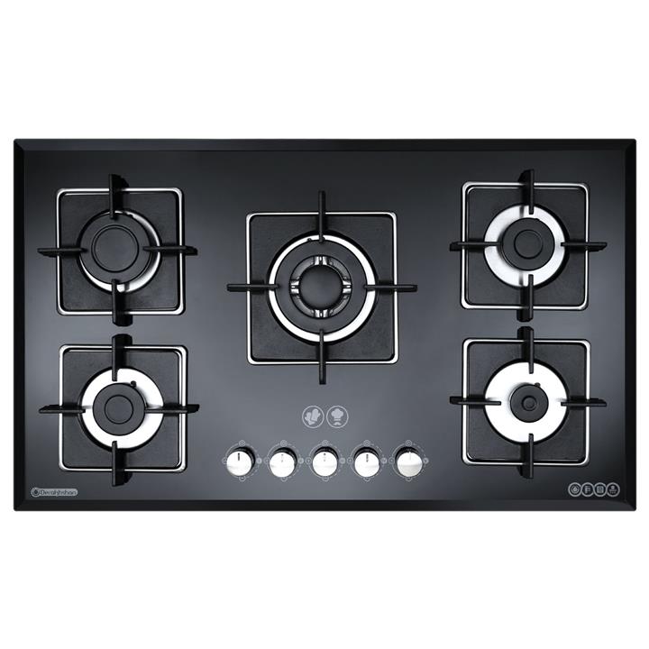 اجاق گاز صفحه ای درخشان مدل G613 Derakhshan G613 Glass Gas Hob